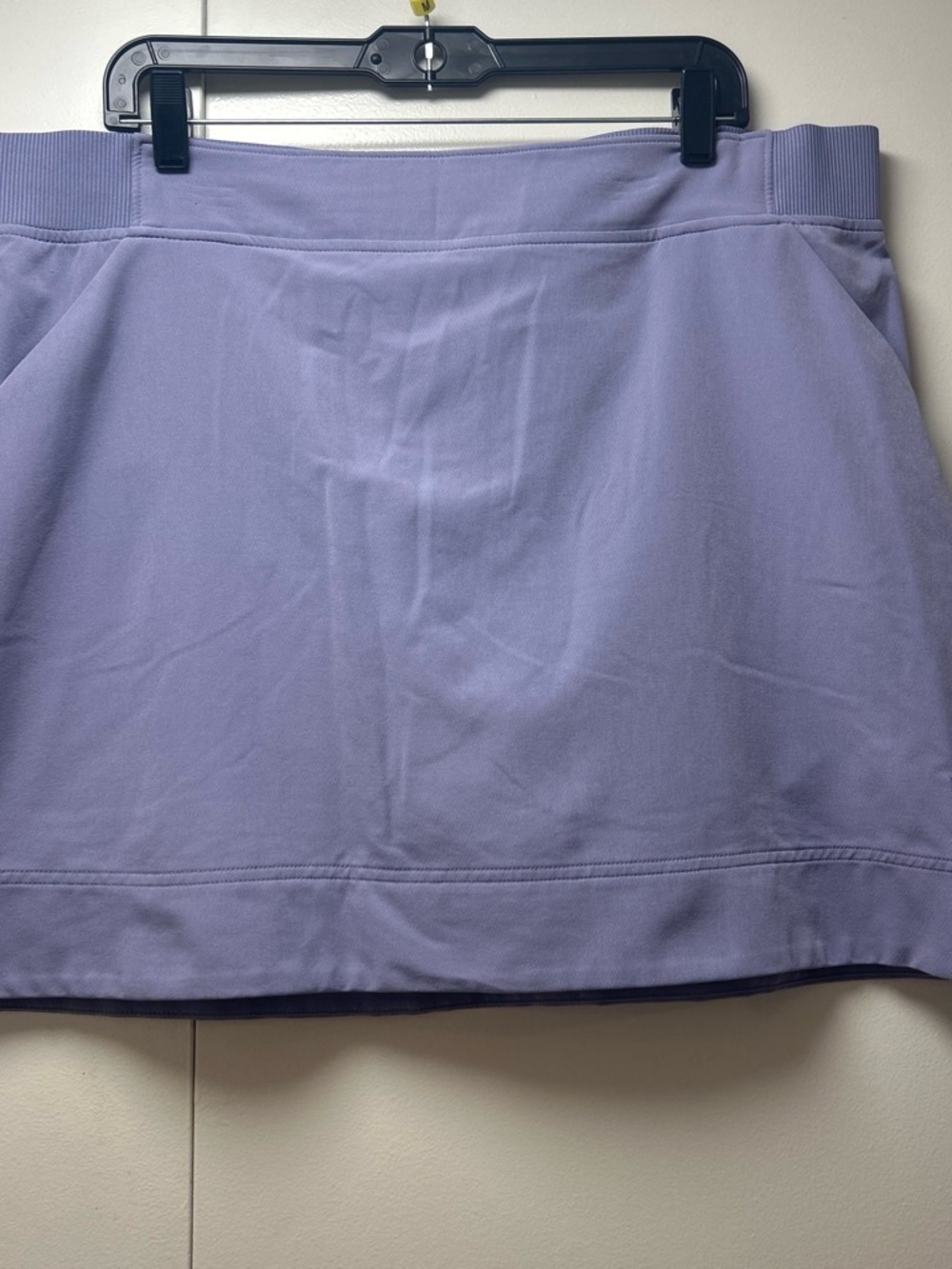 32 Degrees Lavender Stretch A-Line Mini Skirt